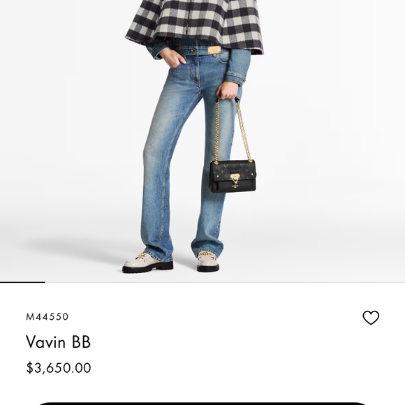 Brand new Louis Vuitton Vavin BB Bag - Picture 10 of 13